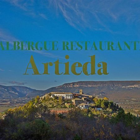 Albergue Restaurante De Artieda Kültér fotó