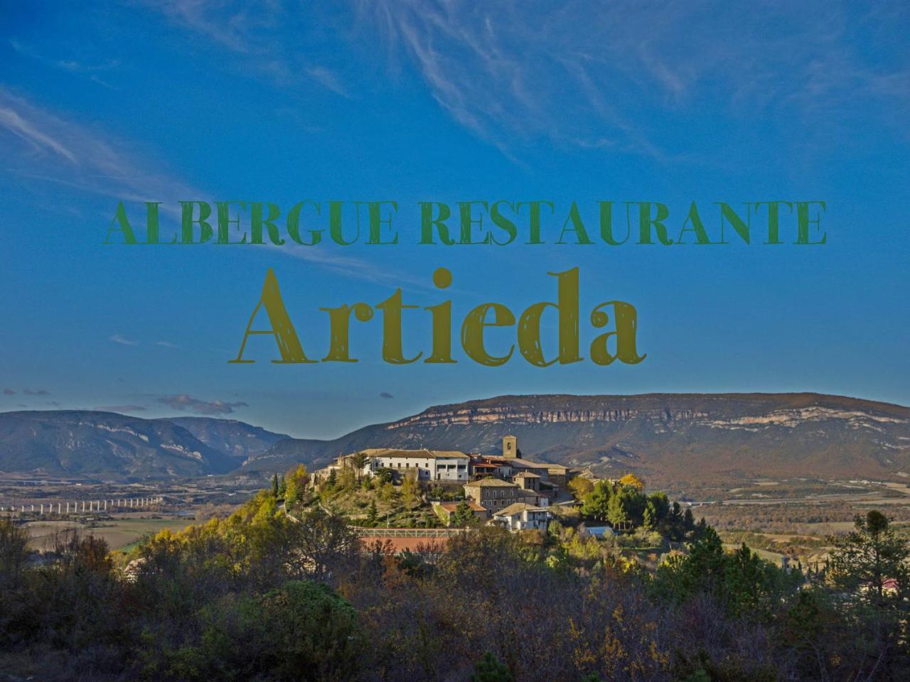 Albergue Restaurante De Artieda Kültér fotó